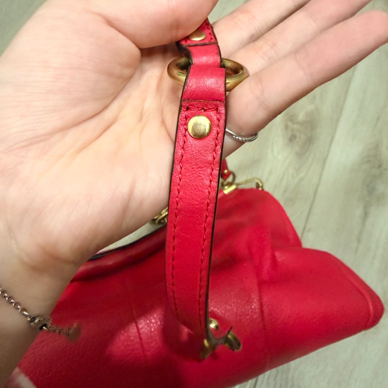 桃色coach托特包-15