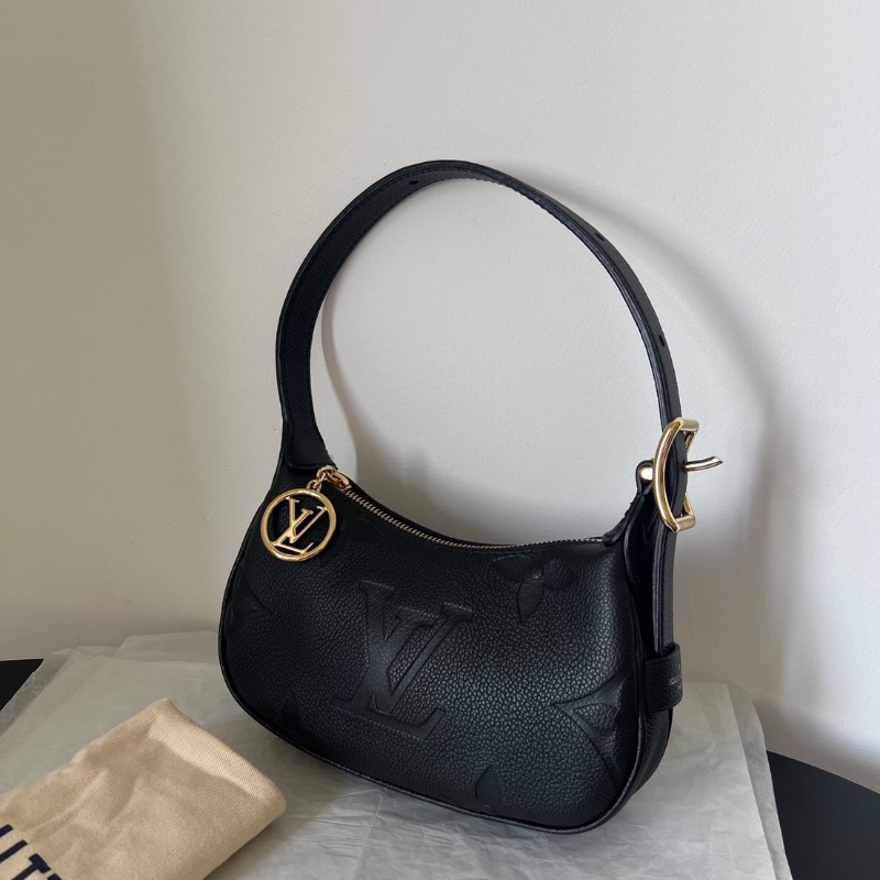 LV mini moon腋下包芯片款20.5*11cm 99新配件塵袋塵袋-2