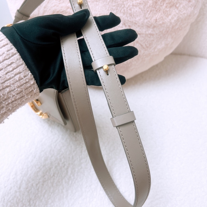 Chloe c bag mini 灰色斜挎包-8