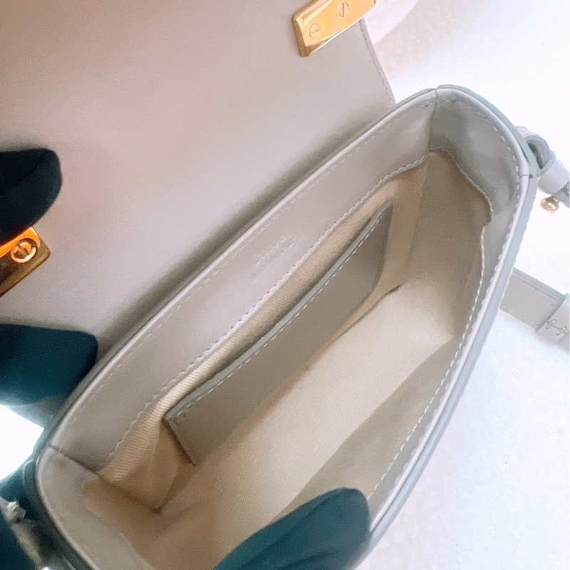 Chloe c bag mini 灰色斜挎包-10