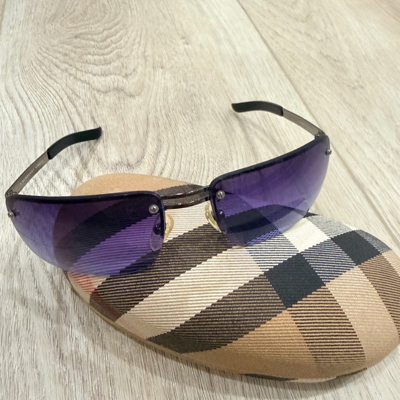 burberry紫色鏡面眼鏡-3