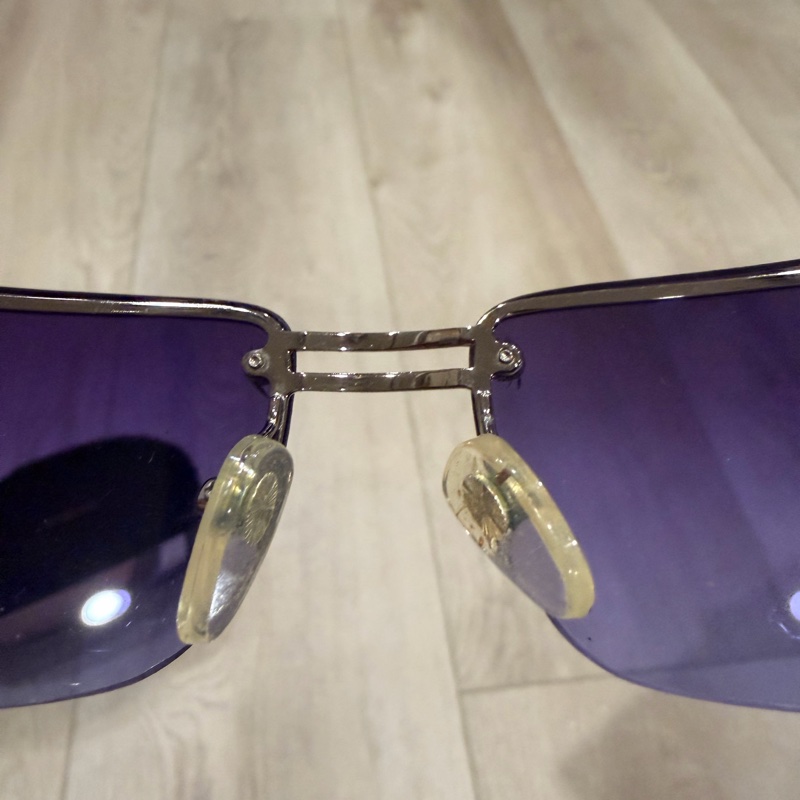 burberry紫色鏡面眼鏡-9