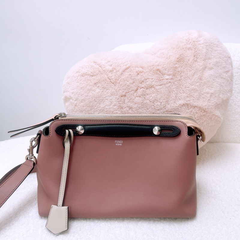 Fendi by the way 粉色肩背包-0