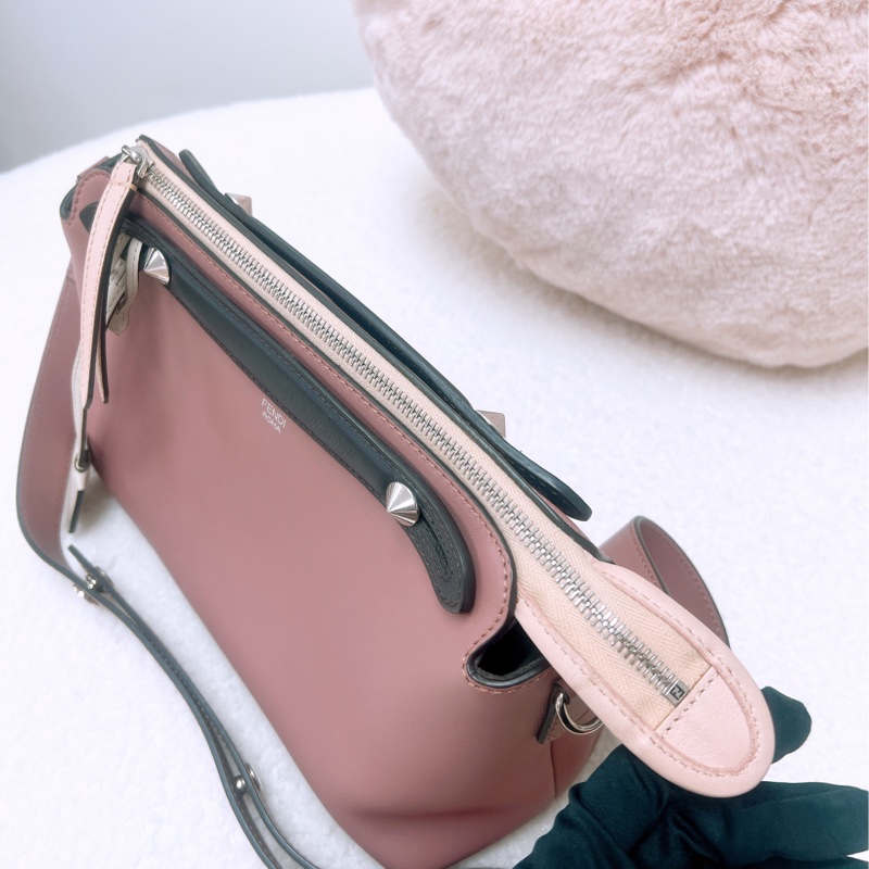 Fendi by the way 粉色肩背包-8