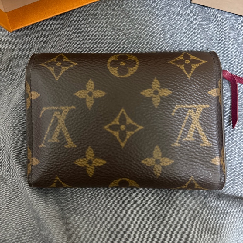 LV短夾（桃紅內裡）-6