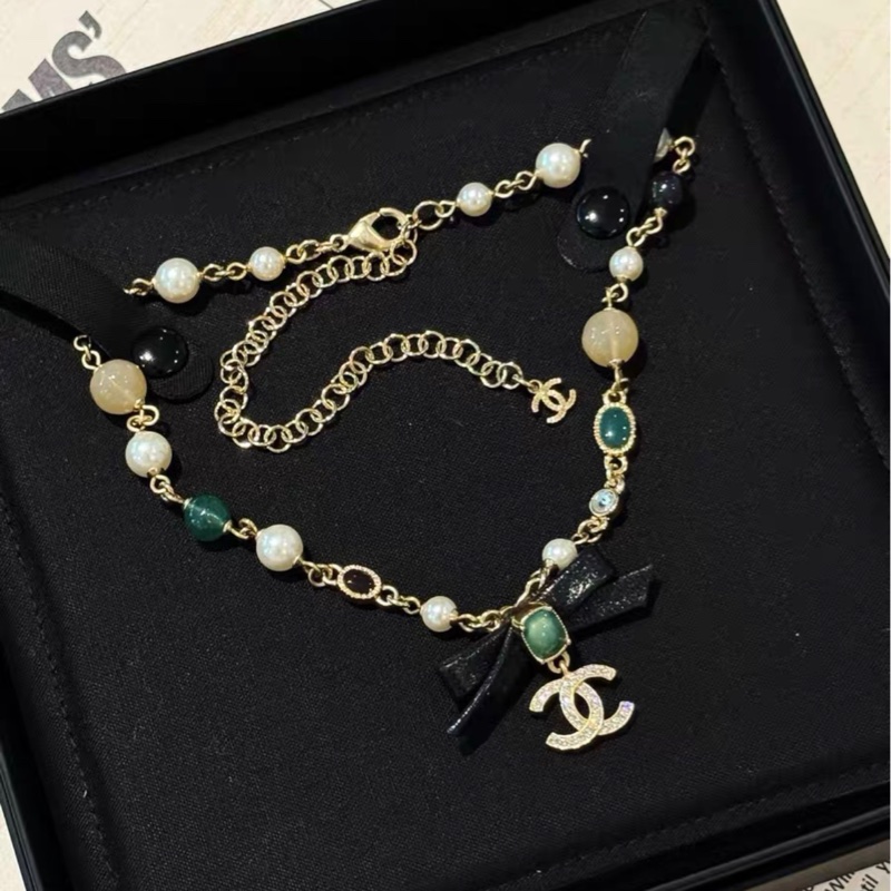 Chanel香奈兒高級手工坊復古風choker項鍊-2
