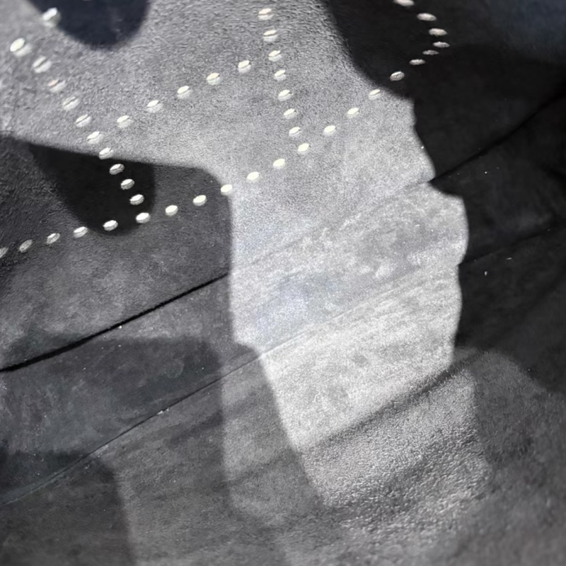 Hermes愛馬仕 Evelyne 29 黑銀扣 D刻 TC皮-5