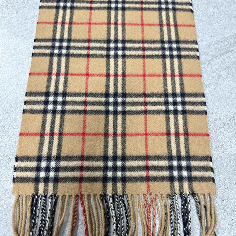 BURBERRY經典格紋羔羊毛圍巾✨-11