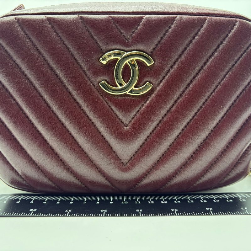 香奈兒 V 紋相機包-6