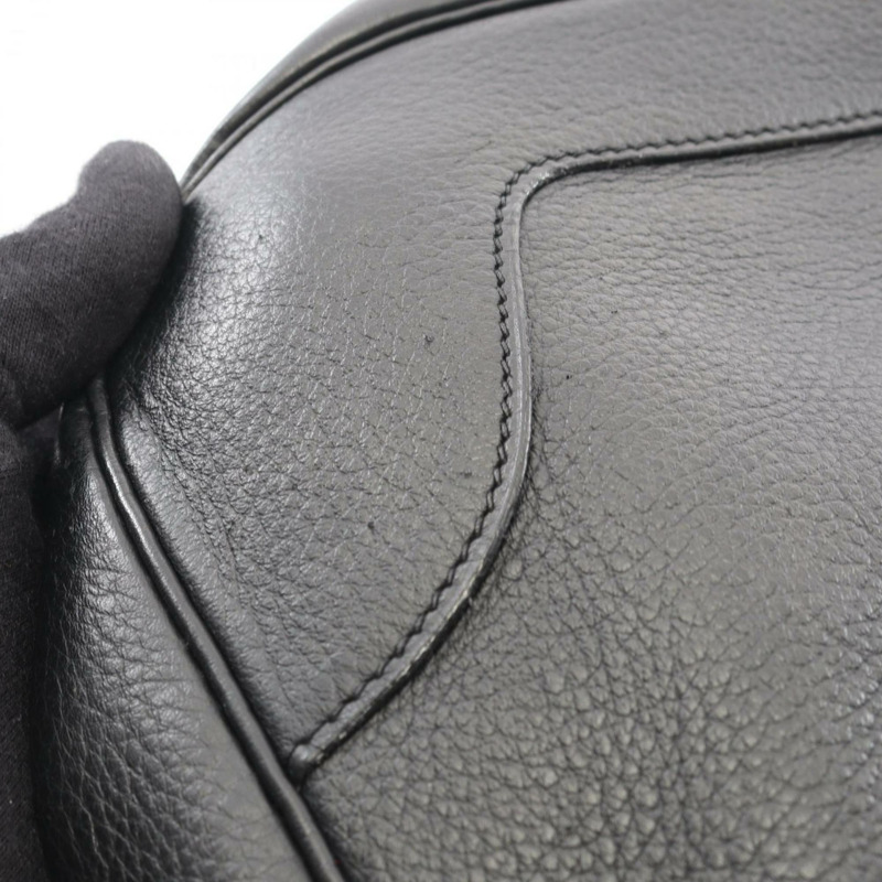 愛馬仕 Hermès Trim 31 單肩包,皮革,Evercolor 色,女士,黑色-8