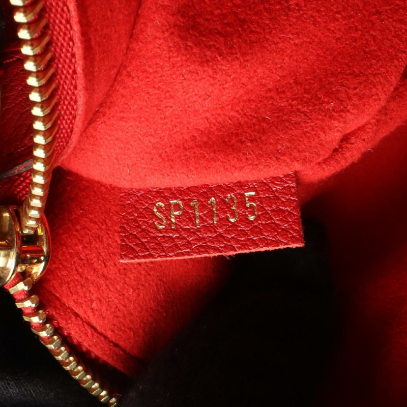 路易威登 Pallas 購物手提包，塗層帆布和皮革，Monogram 圖案，女士，棕紅色，M51197-4