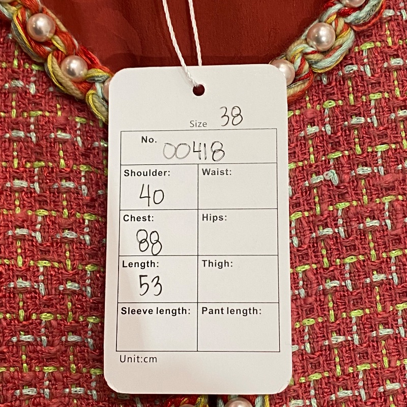 ❤️CHANEL 經典編織款背心 珍珠裝飾-8