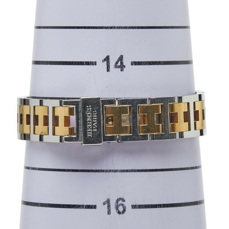 愛馬仕 Clipper CL3.240 石英錶 米色錶盤 不鏽鋼鍍層 女士腕錶-6