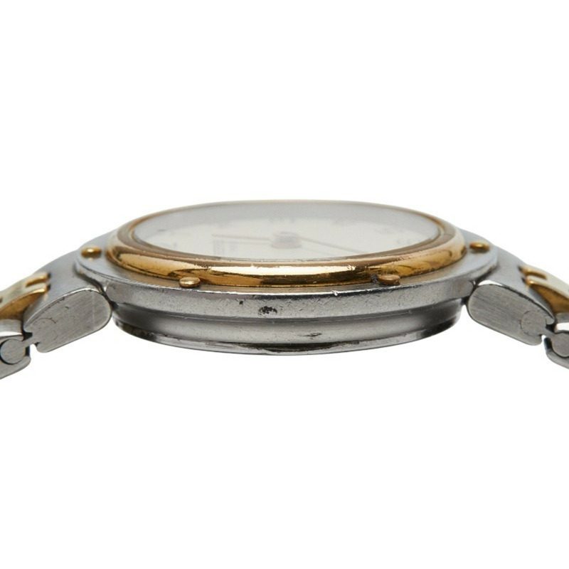 愛馬仕 Olympia 石英腕錶，米色錶盤，不鏽鋼鍍層，女士款-5