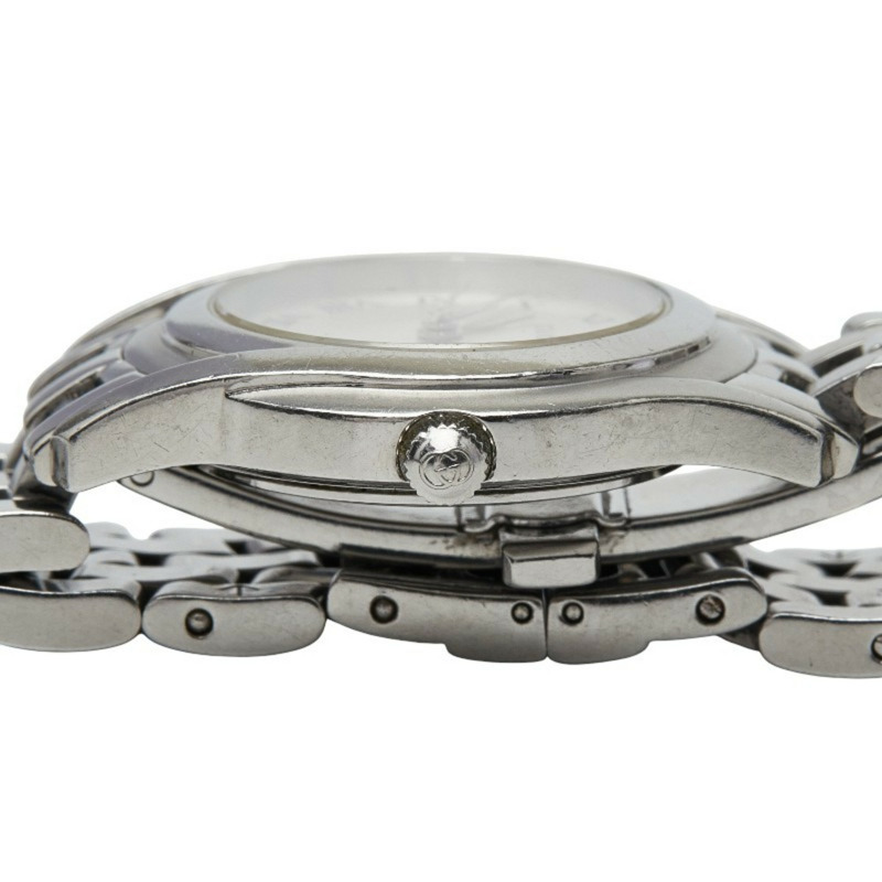 Gucci 5500L 石英腕錶,銀色錶盤,不鏽鋼錶殼,女款-4