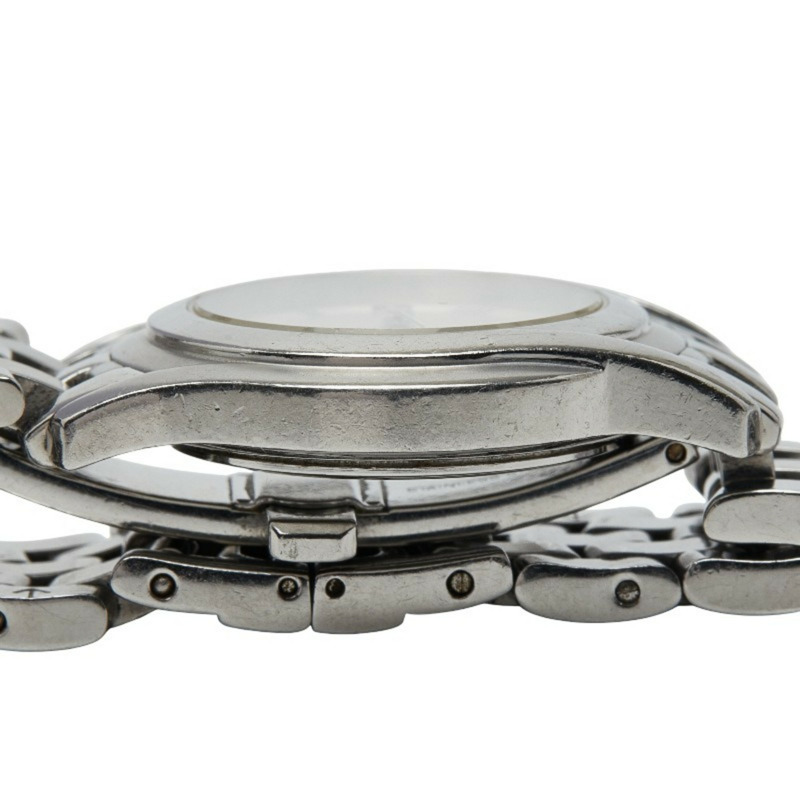 Gucci 5500L 石英腕錶,銀色錶盤,不鏽鋼錶殼,女款-5