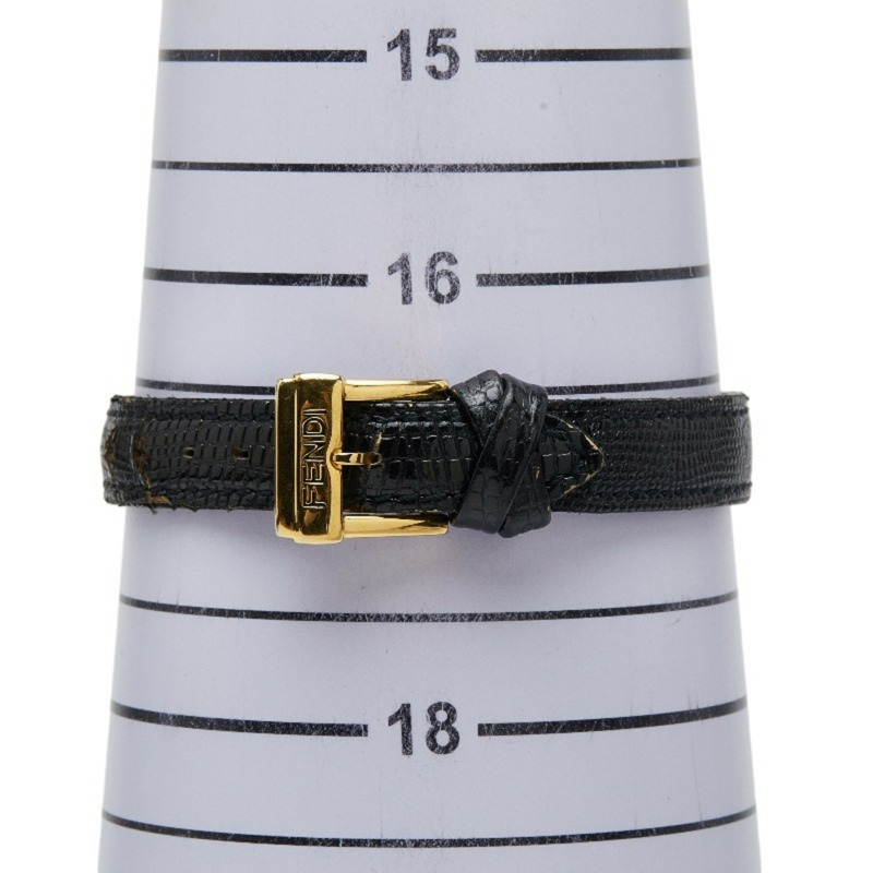 FENDI Chameleon腕錶，640L石英機芯，白色錶盤，不鏽鋼錶殼，皮革錶帶，5種顏色可選，可更換錶帶，女士款-8