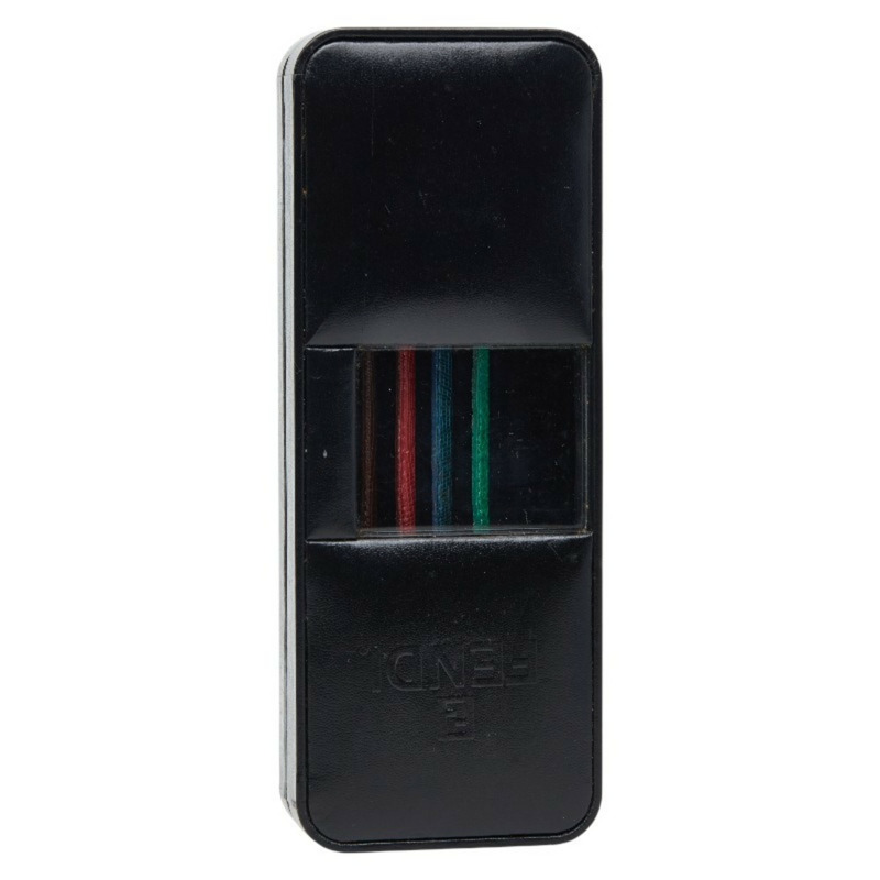 FENDI Chameleon腕錶，640L石英機芯，白色錶盤，不鏽鋼錶殼，皮革錶帶，5種顏色可選，可更換錶帶，女士款-9