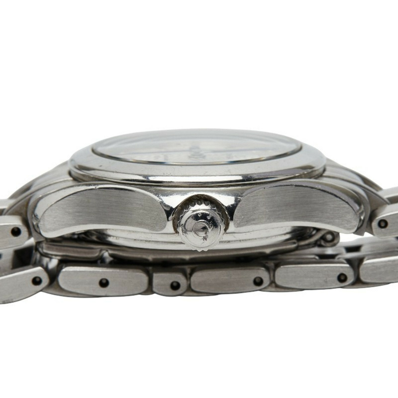 歐米茄海馬120石英腕錶，銀色錶盤，不鏽鋼錶殼，女款-4