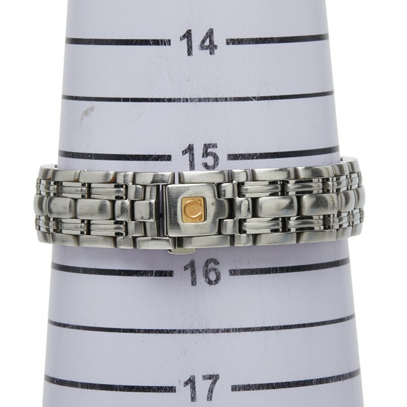 歐米茄海馬120石英腕錶，銀色錶盤，不鏽鋼錶殼，女款-6