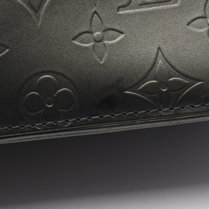 路易威登 Stockton 手提包,Monogram Matte 皮革,女士,黑色,M55112-8