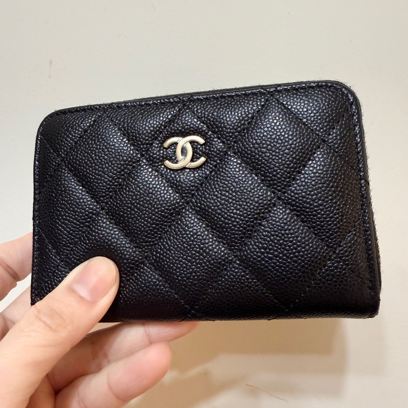 Chanel  加大款 ㄇ字 零錢包 卡包 短夾-0