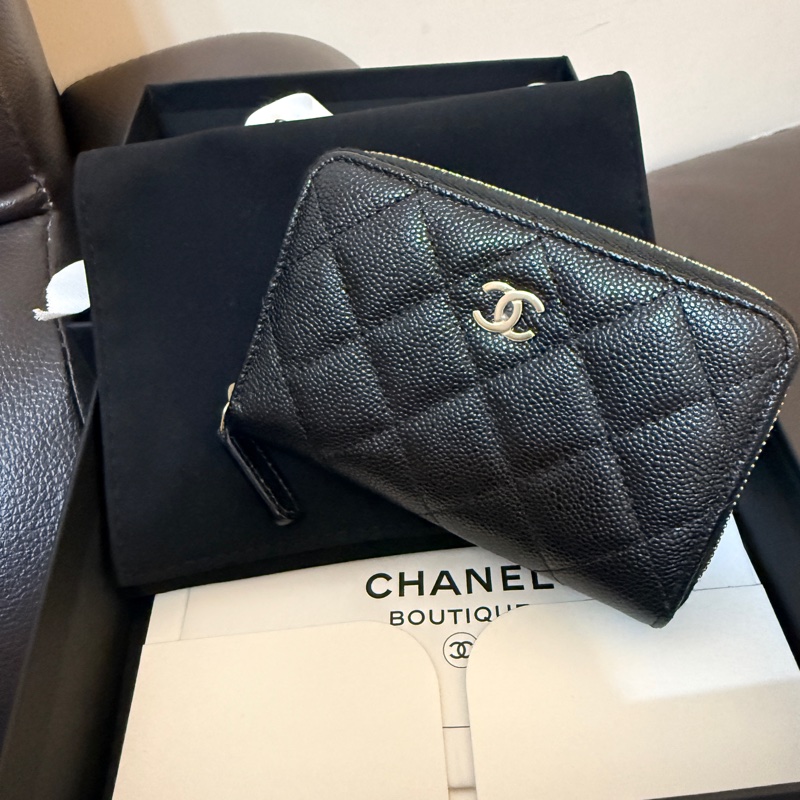 Chanel  加大款 ㄇ字 零錢包 卡包 短夾-13