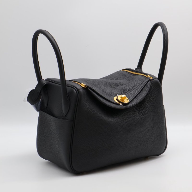 HERMES Lindy 26 - 黑金 K-10