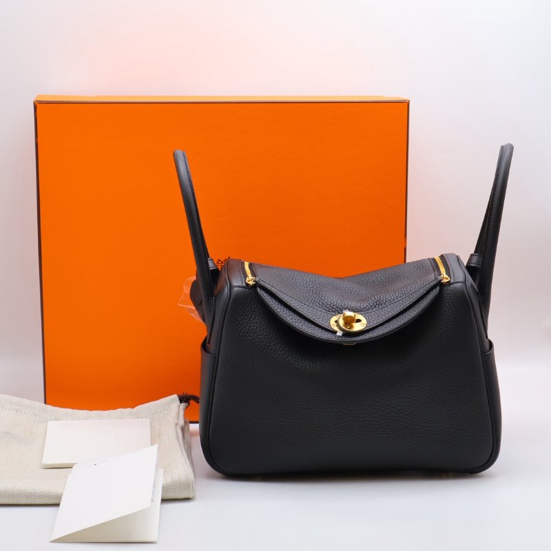 HERMES Lindy 26 - 黑金 K-12