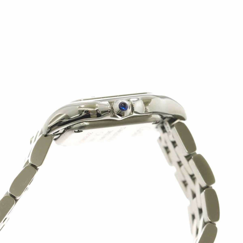 卡地亞 Panthère de Mini WSPN0019 女士銀色石英手錶-5