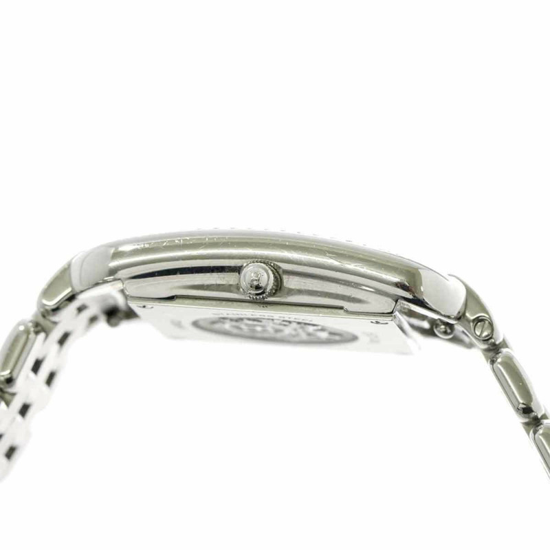 愛馬仕 Cape Cod Chaine d'Ancre CC1 330 鑲鑽錶圈女士海軍藍石英腕錶-5