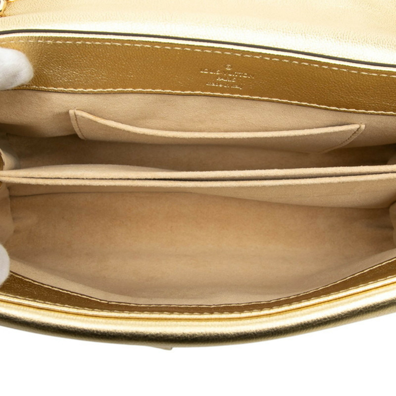 路易威登 Very Chain 單肩包 M43202 金色皮革 女士 LOUIS VUITTON-3