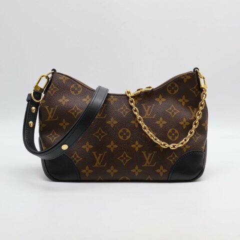 LOUIS VUITTON Boulogne牛角包 - PM黑