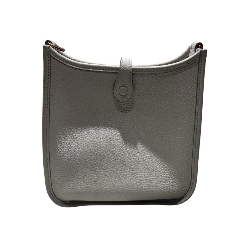 HERMÈS 愛馬仕 Evelyne 16 TPM Togo 米灰色 金扣-1