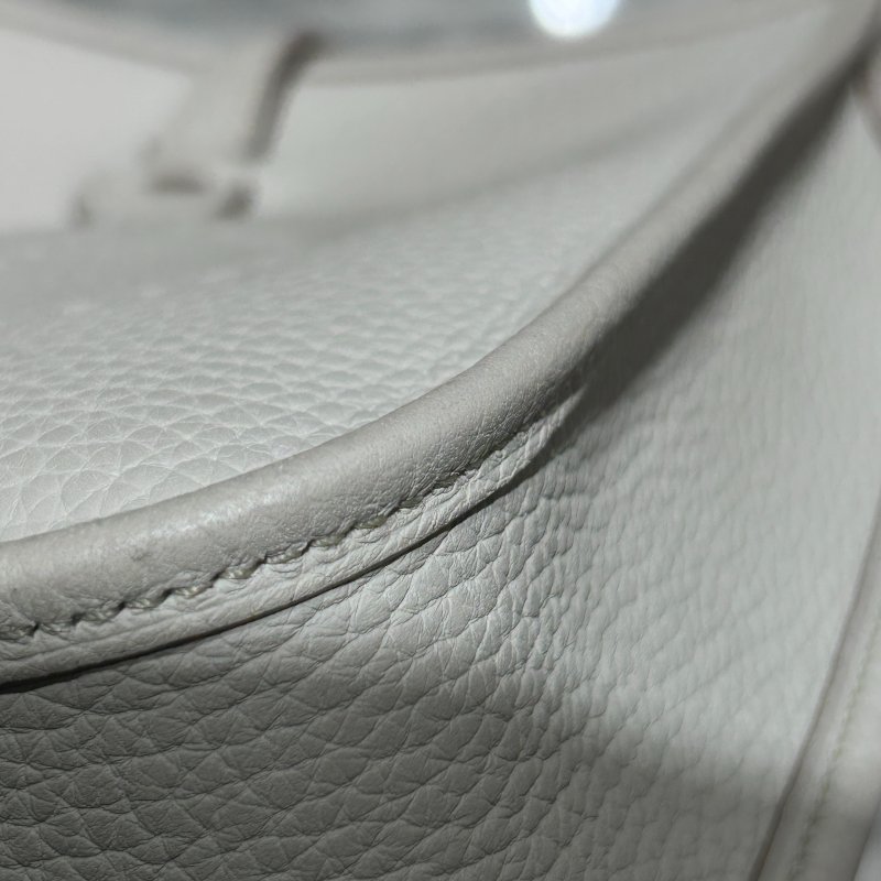 HERMÈS 愛馬仕 Evelyne 16 TPM Togo 米灰色 金扣-6