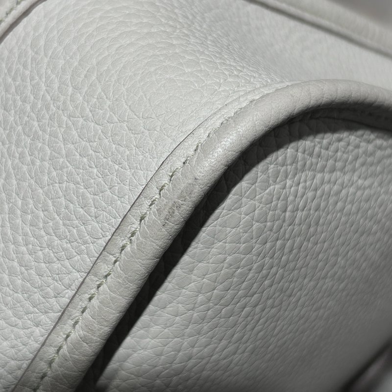 HERMÈS 愛馬仕 Evelyne 16 TPM Togo 米灰色 金扣-7