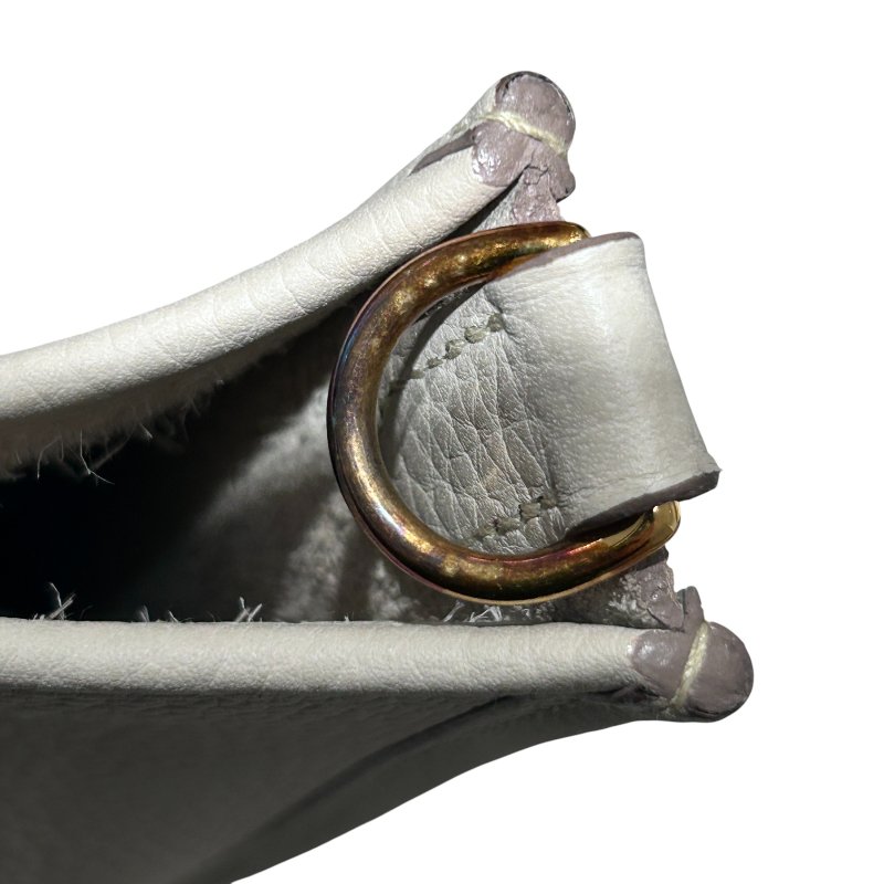 HERMÈS 愛馬仕 Evelyne 16 TPM Togo 米灰色 金扣-10