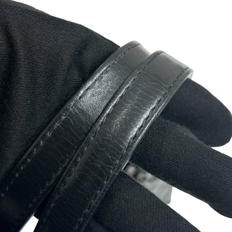 CHANEL 香奈兒 MATELASSÉ 鏈條托特包 小牛皮 黑色 銀扣-13