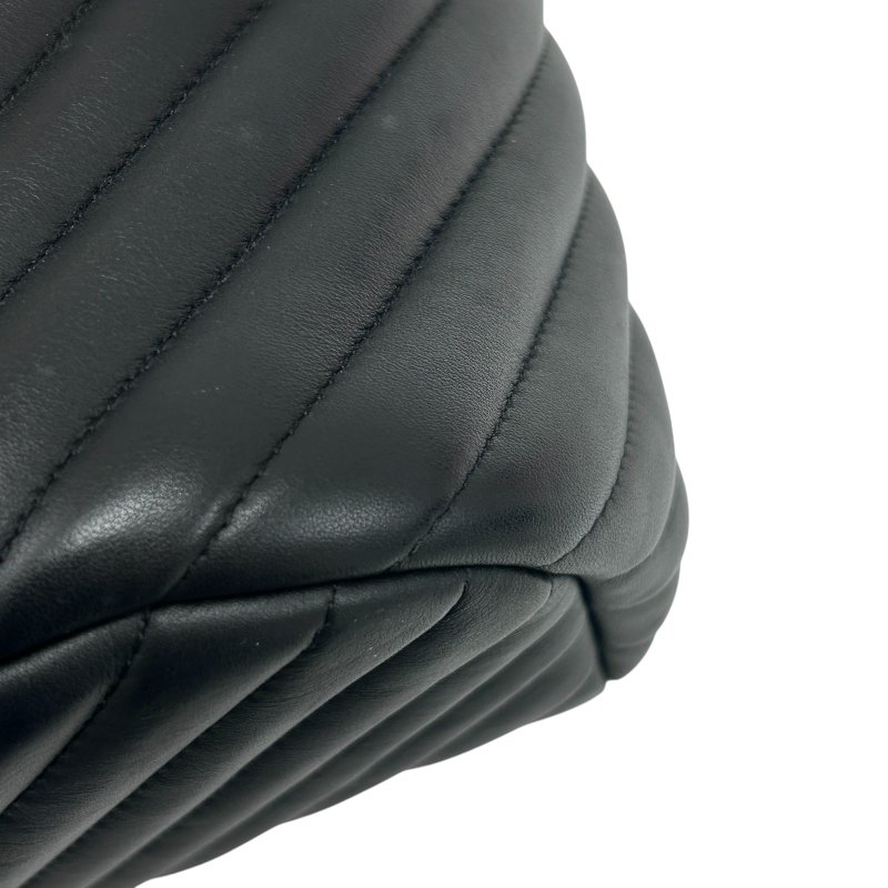 CHANEL 香奈兒 BLACK URBAN SPIRIT BACKPACK 後背包 羊皮 黑色 銀扣-8