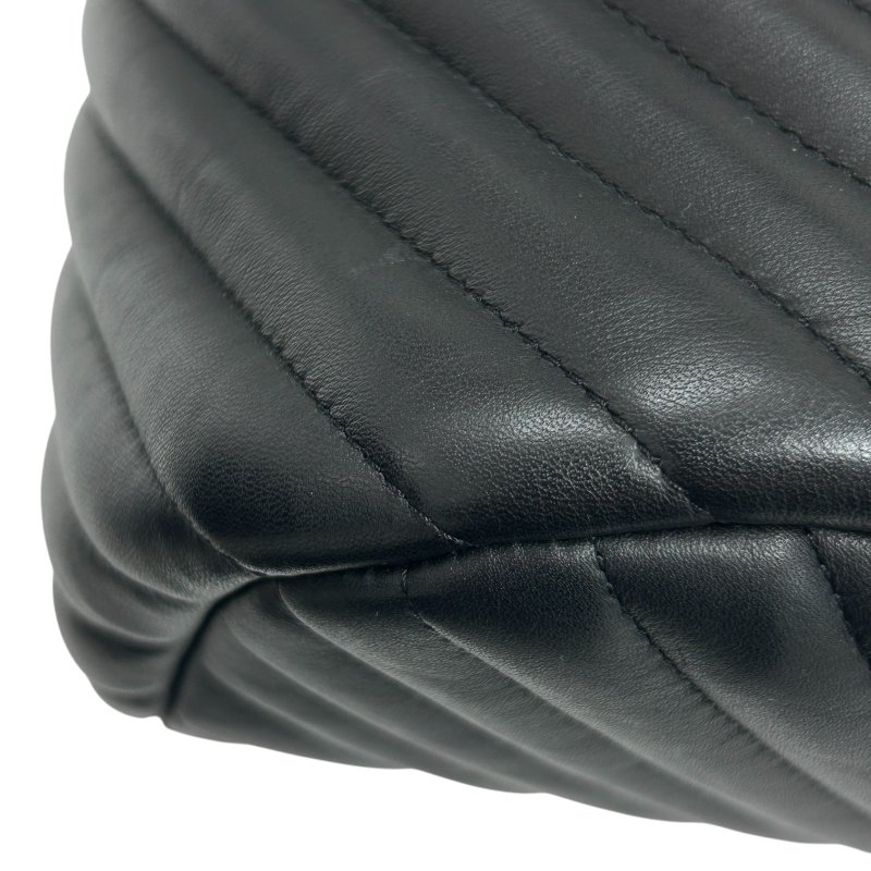CHANEL 香奈兒 BLACK URBAN SPIRIT BACKPACK 後背包 羊皮 黑色 銀扣-9