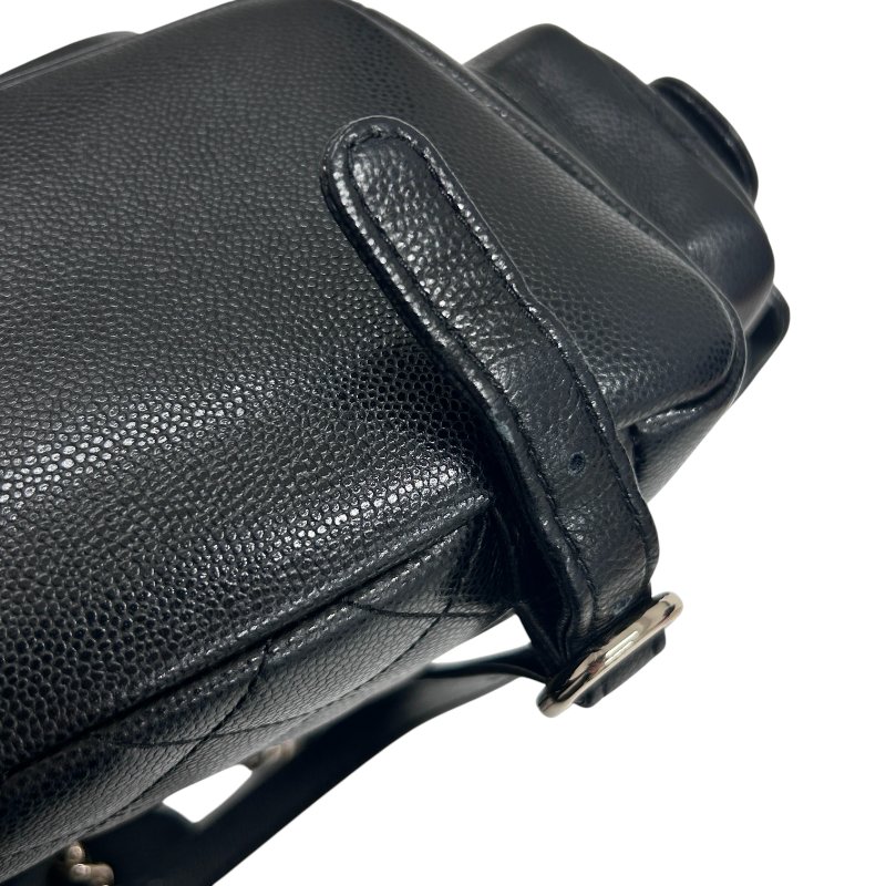 CHANEL 香奈兒 URBAN SPIRIT BACKPACK 菱格荔枝皮翻蓋後背包 手提肩背 牛皮 黑色 金扣-14