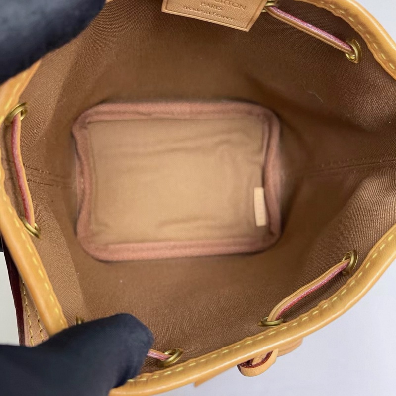 LV路易威登Nano Noe老花迷你小水桶-6