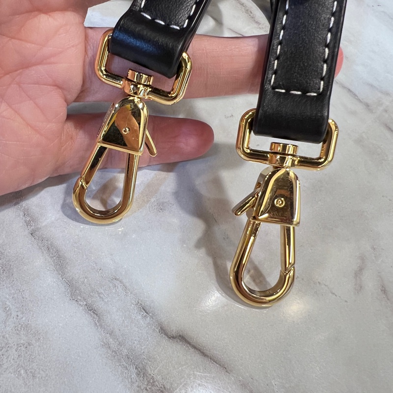 Burberry 經典格紋金釦Freya迷你手提斜背包-15