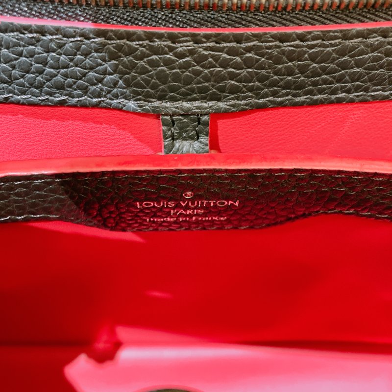 TK1944 路易威登 小牛皮 手提/斜孭袋 Louis Vuitton Capucines BB Shoulder Bag Calfskin Navy x Pink-17