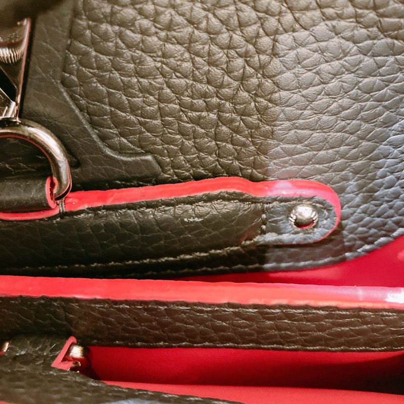 TK1944 路易威登 小牛皮 手提/斜孭袋 Louis Vuitton Capucines BB Shoulder Bag Calfskin Navy x Pink-19