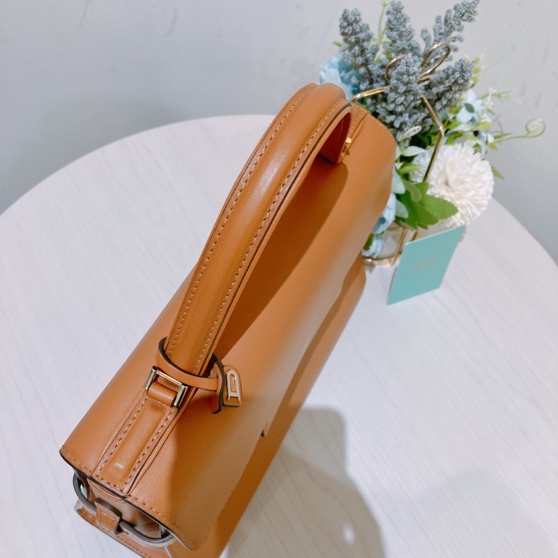 TK1946 Delvaux 德爾沃兩用包包 Tempete MM Shoulder Bag Calfskin-10