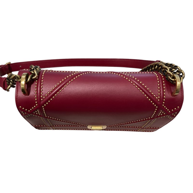 DIOR DIORAMA FLAP BAG 鍊條斜背包 紅色-2
