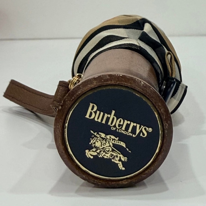 BURBERRY 經典格紋雨晴兩用傘 (比一般的折疊傘大)-4