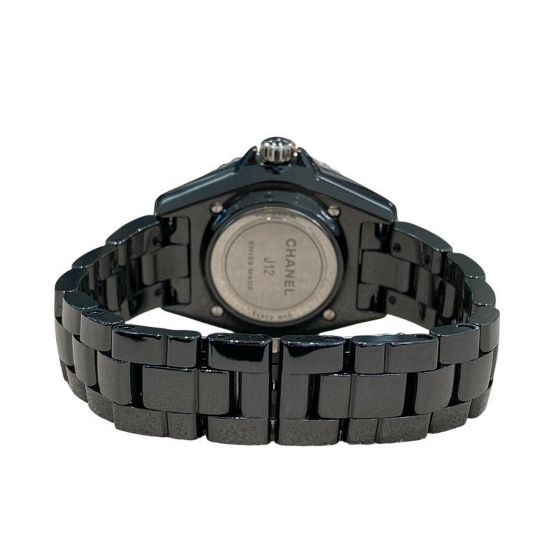 CHANEL 香奈兒 J12 H5701 黑陶瓷 石英錶-3