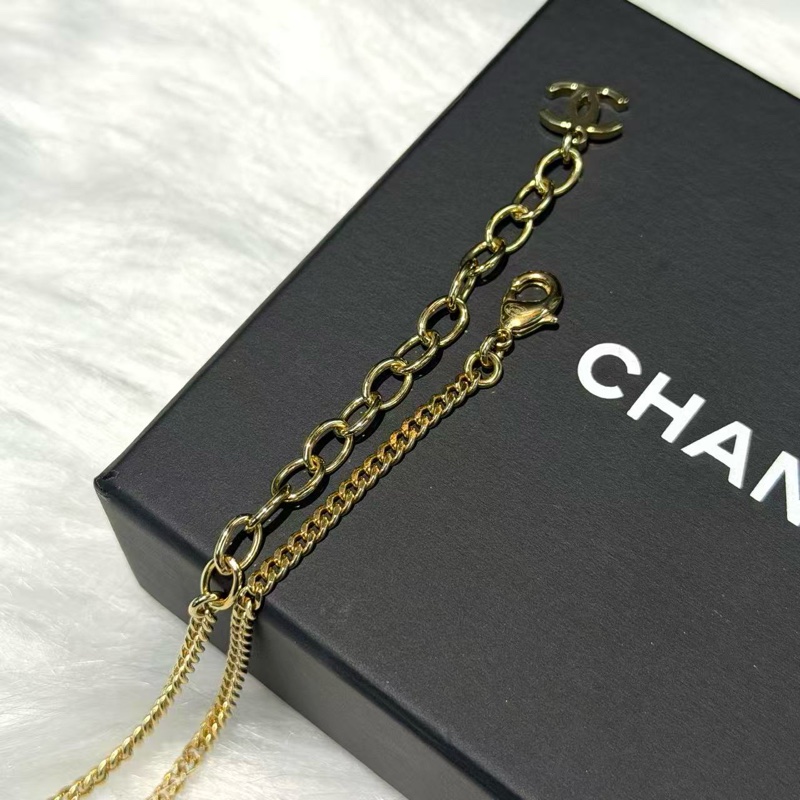 Chanel帶鑽 logo項鍊 情人節最後衝刺❤️‍🔥‼️-3